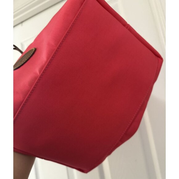 Dooney & Bourke Women's Pink Nylon Drawstring Bucket Bag - Picture 5 of 14